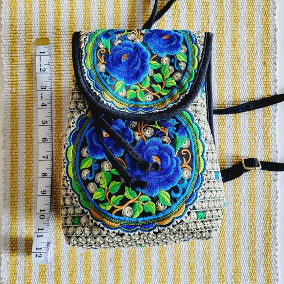 Handmade Backpack Purse - Picture 5 of 7